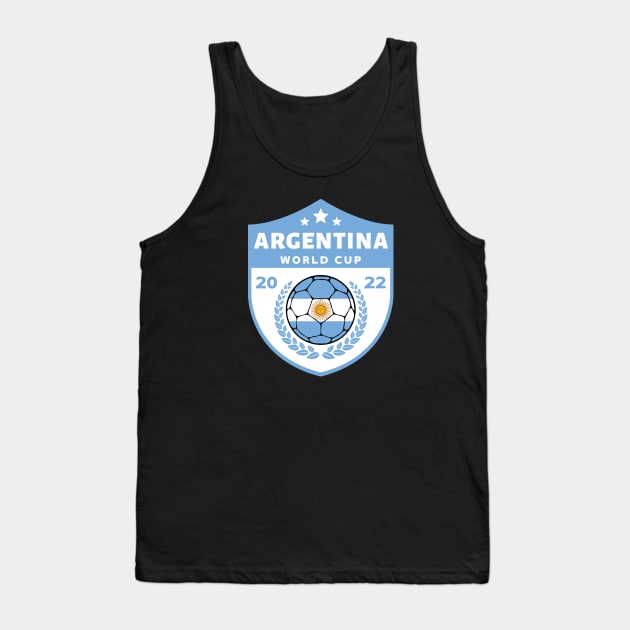 Argentina Futbol Tank Top by footballomatic